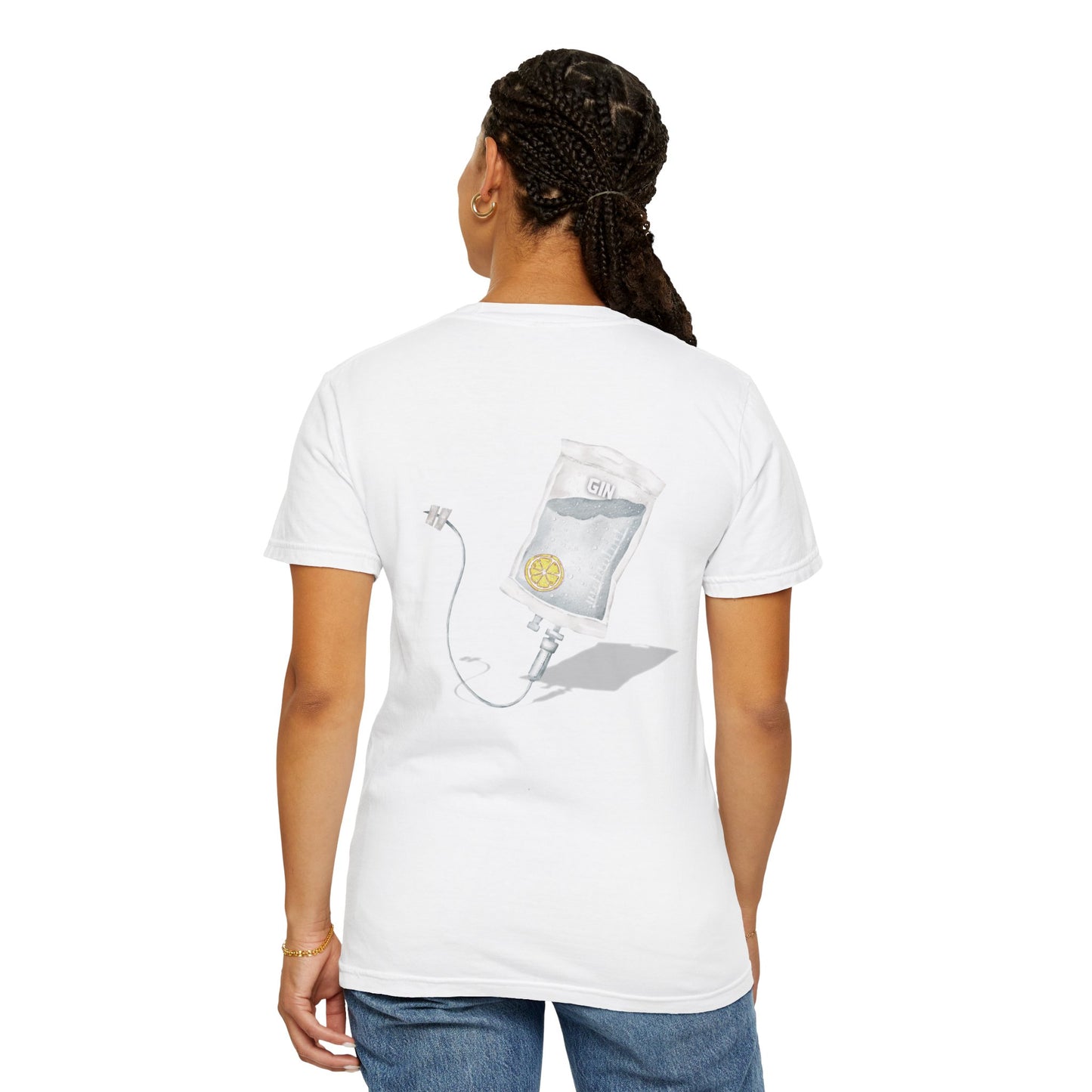 GIN IV Drip Tee – Inject Some Humor Into Your Style