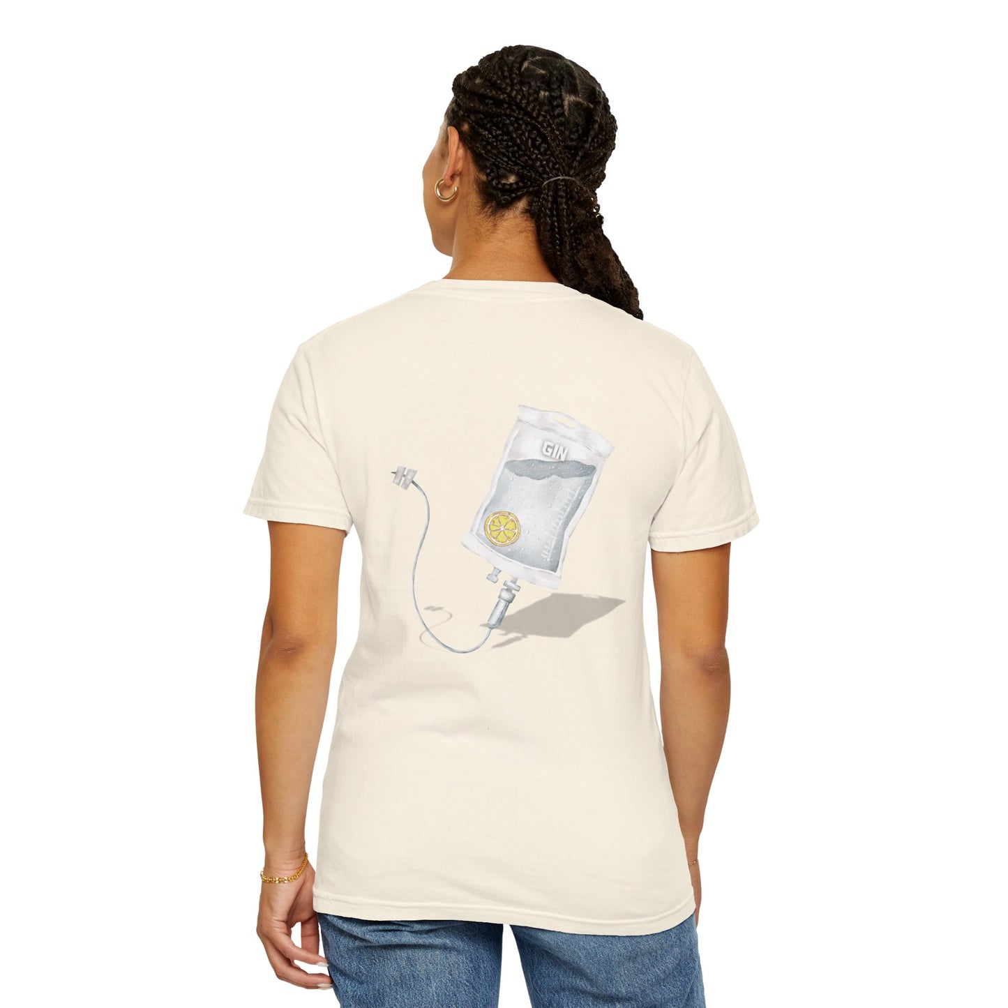 GIN IV Drip Tee – Inject Some Humor Into Your Style